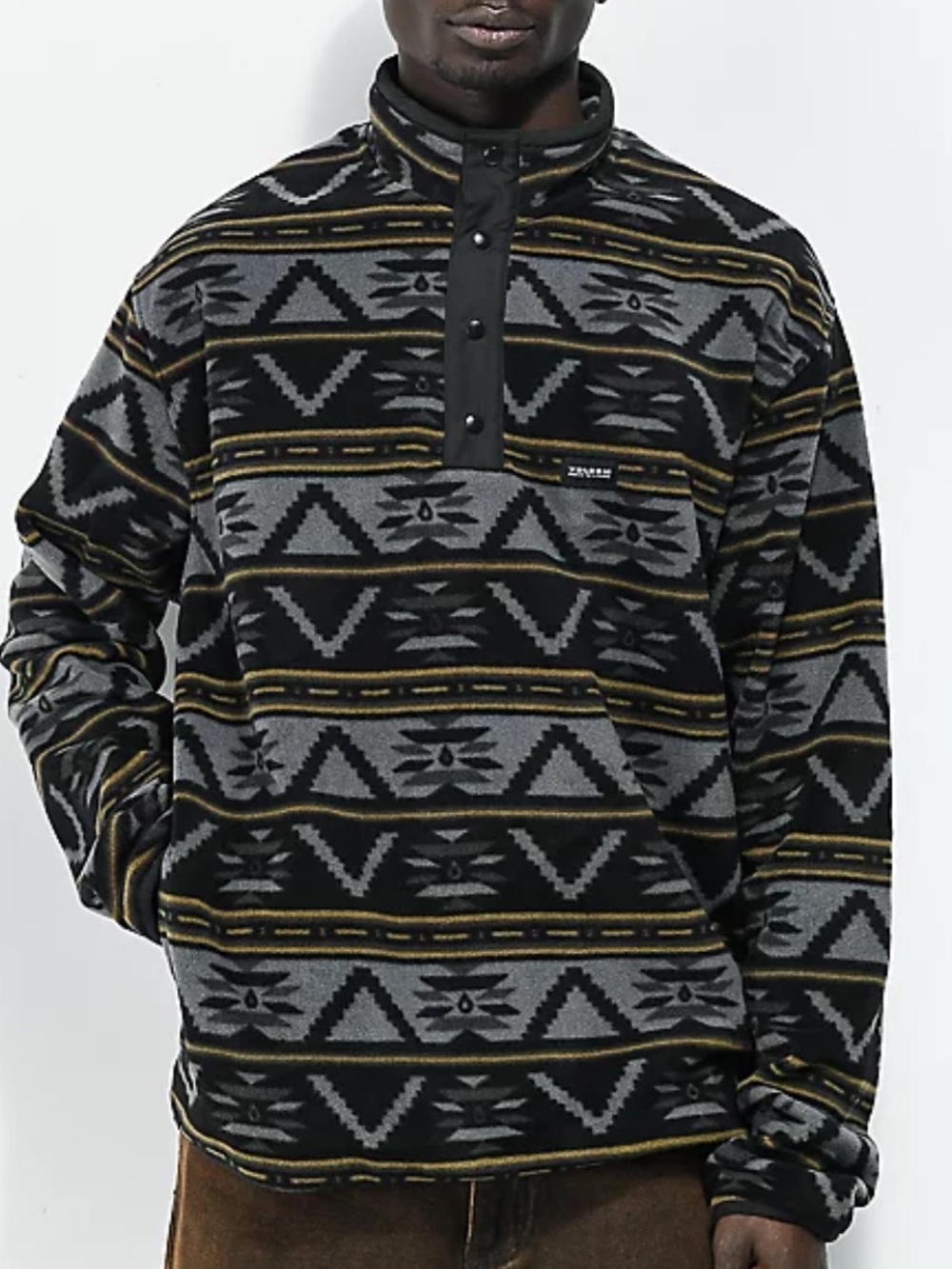 Volcom Switch Case Black Fleece Jacket